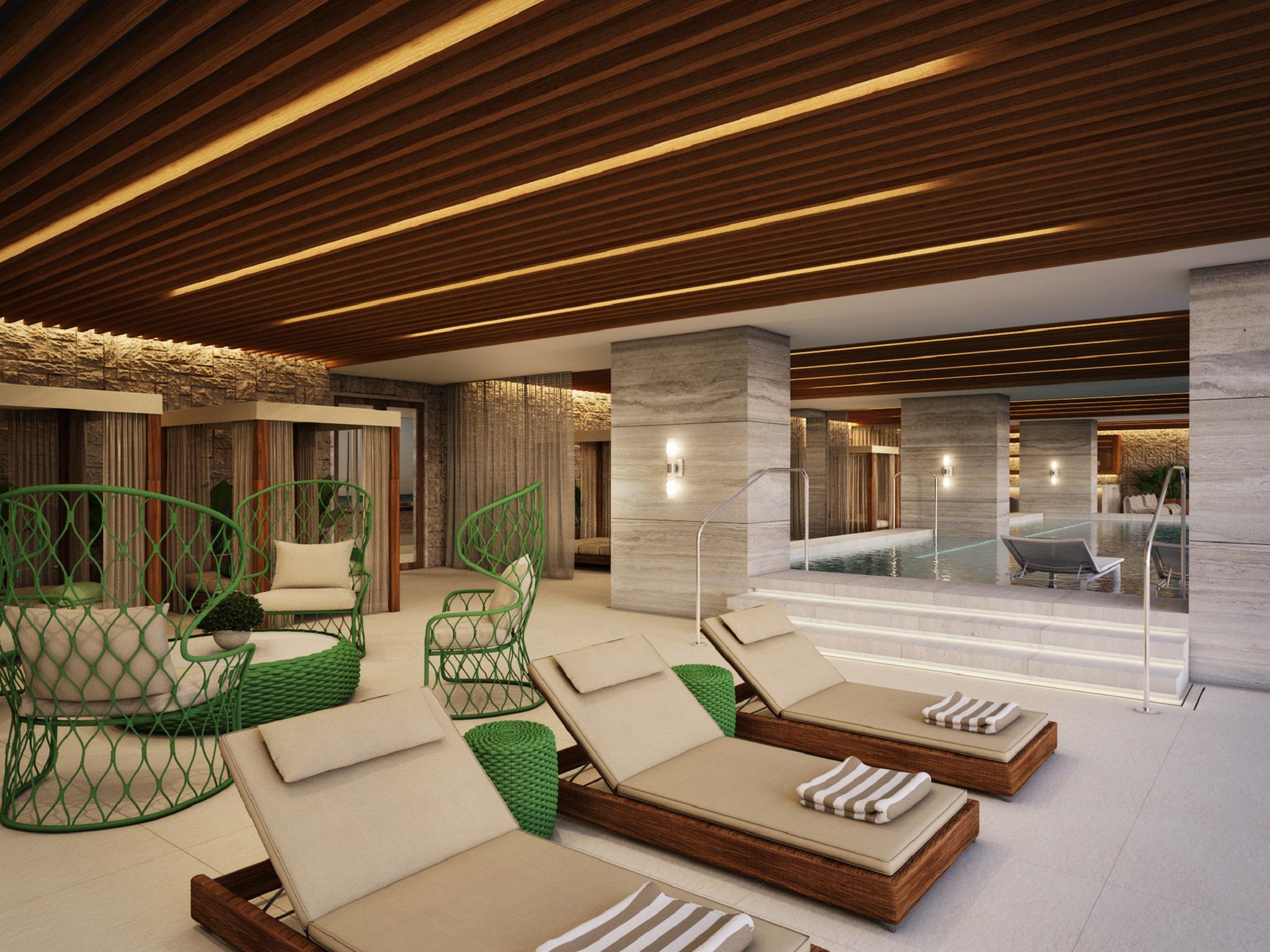 Sheraton Santos Hotel Exterior foto Spa at The Westin Maldives